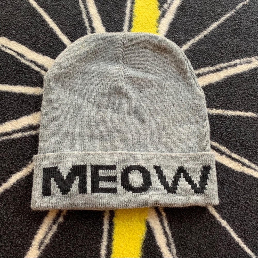 NWOT meow beanie